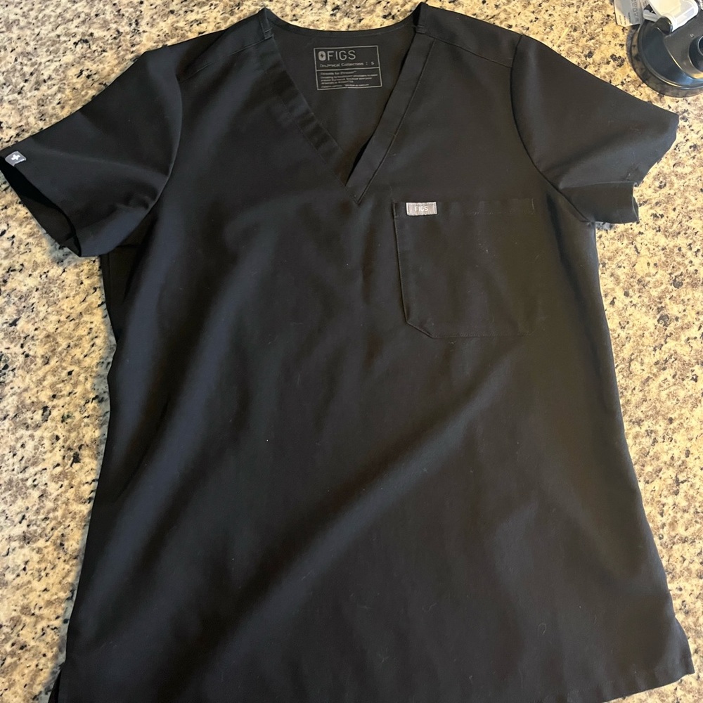 Small Catarina top black
